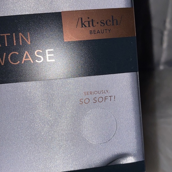 KITSCH Satin pillowcase/ SILVER - Picture 4 of 6